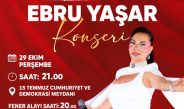 Isparta’da 29 Ekim’de Ebru Yaşar Coşkusu yaşanacak