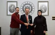 Isparta Valisi Abdullah Erin, Hind Recep’in annesi Wissam Hamada’yı valilikte ağırladı
